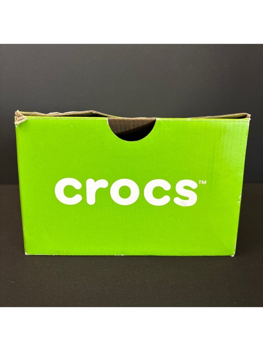 Crocs Lime Green Empty Box Classic All Terrain Clog Storage Men's 10 Women's 12 - Picture 4 of 7
